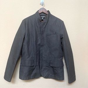 Kenneth Cole Reaction Gray Zipper Jacket B6/2